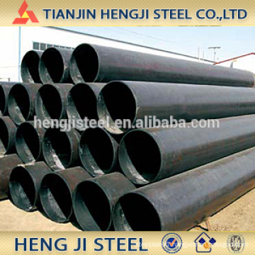 Black steel pipes with wall thickness 3.5 mm